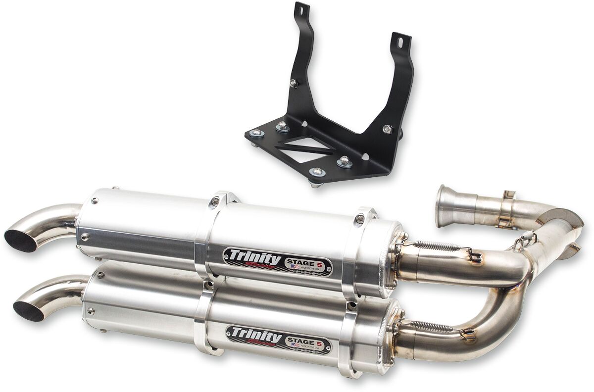 EXHAUST CANAM X3 DL BR AL