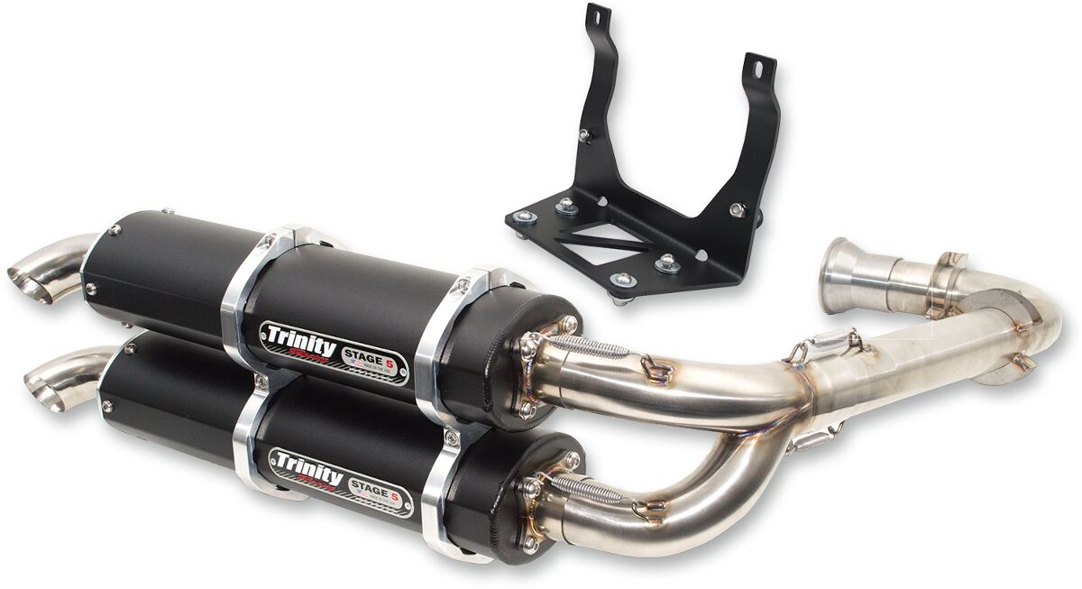 EXHAUST CANAM X3 DUAL BK