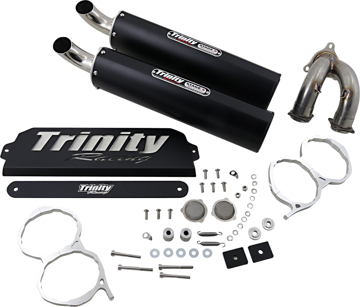 MUFFLER RZR PRO XP BLK