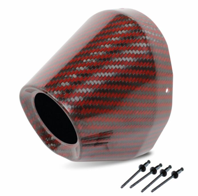 END CAP CF 4.5 HOLE 1 3/4 RED