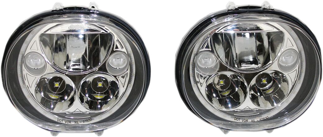 HEADLIGHT 5.75 CHR PR