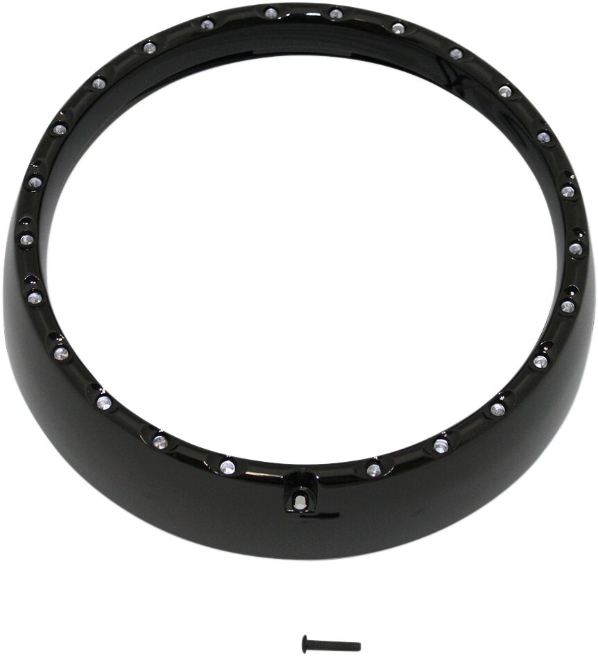 TRIM HALO BLK 06-13FLHT