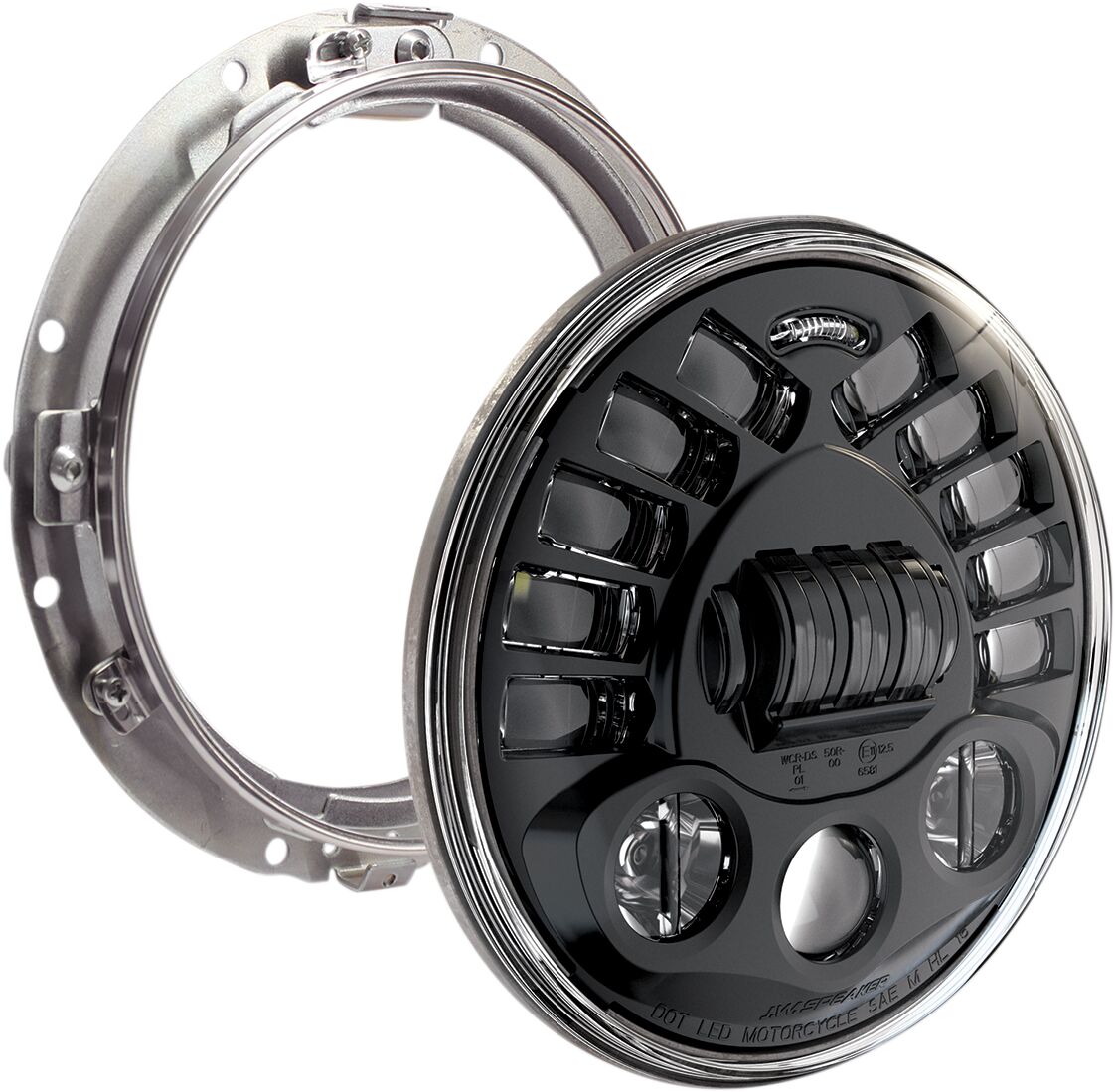 HEADLIGHT ADAP2 8790 BLK 7 KT