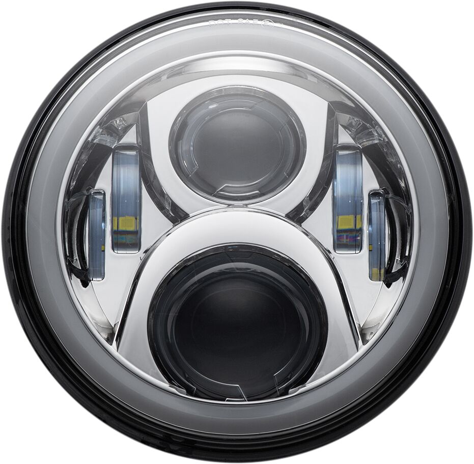 7 LED HALO HEADLIGHT WITH MOUN