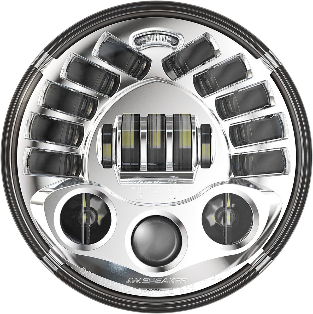 HEADLAMP 7ADPTV CHR IND
