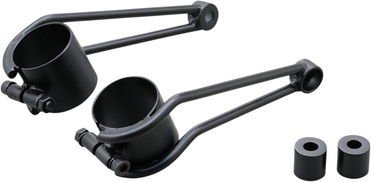 HEADLIGHT BRACKET 39MM BLACK