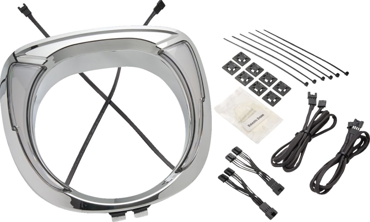 BEZEL HEADLIGHT FANG - INDIAN