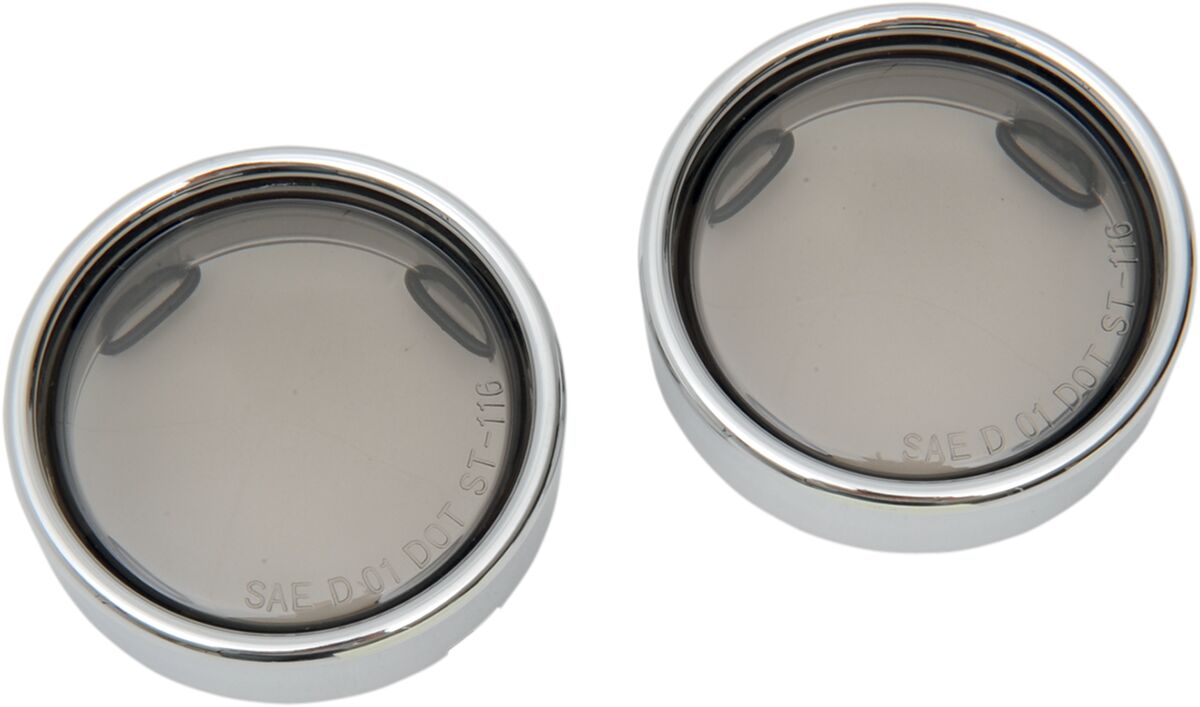LENS T/S SMOKE W/TRIM RING