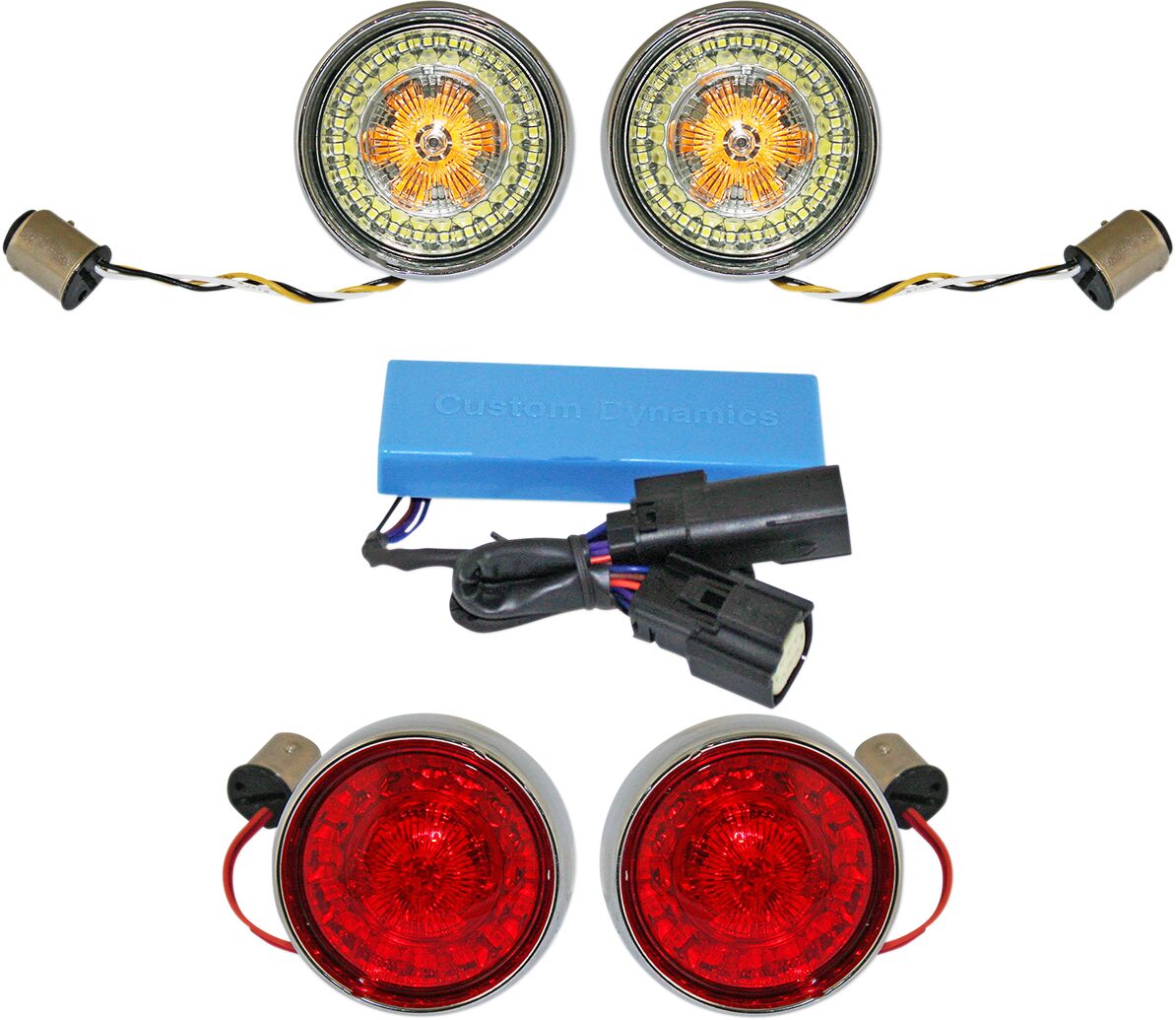 SIGNAL KIT 10-13 FLHX CHR