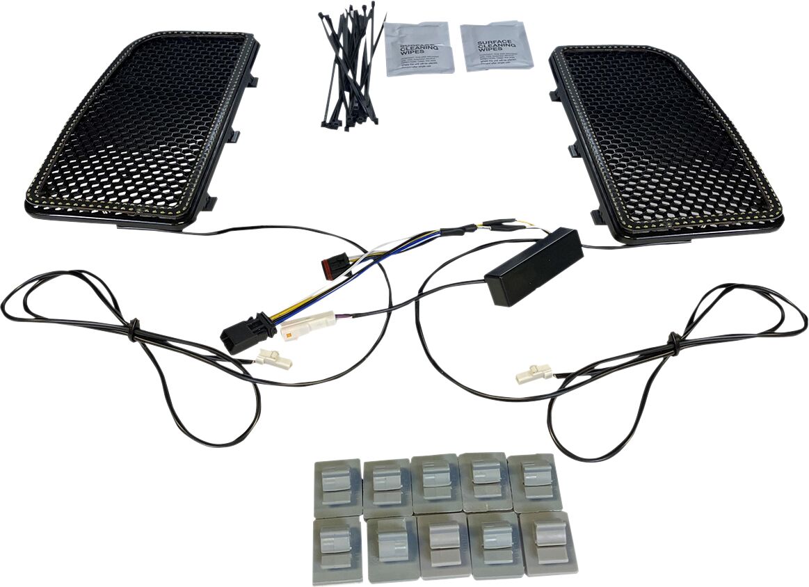 LOWER FAIRING GRILL UPGRADE WI
