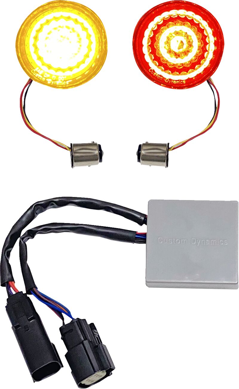 SMART AMBER/RED 1157 TURN SIGN