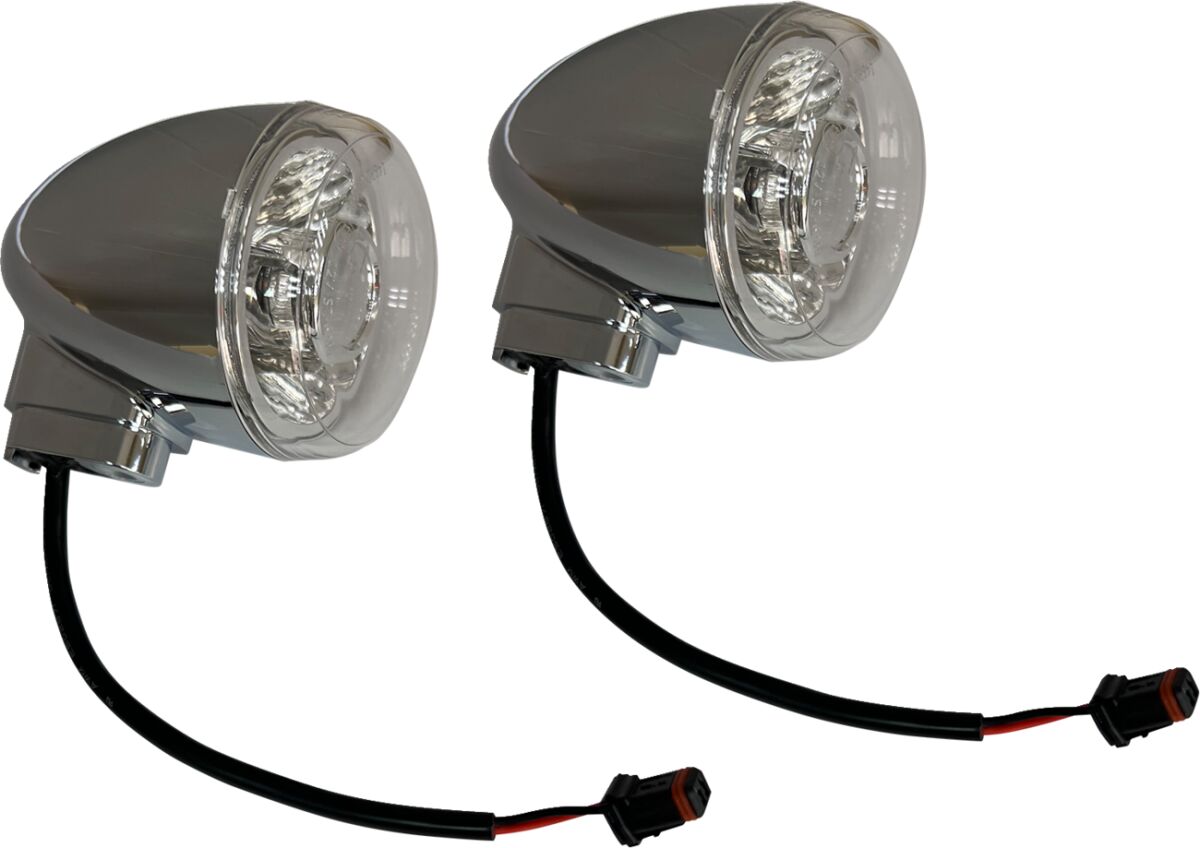 Light Rear Turn Signal Chrome