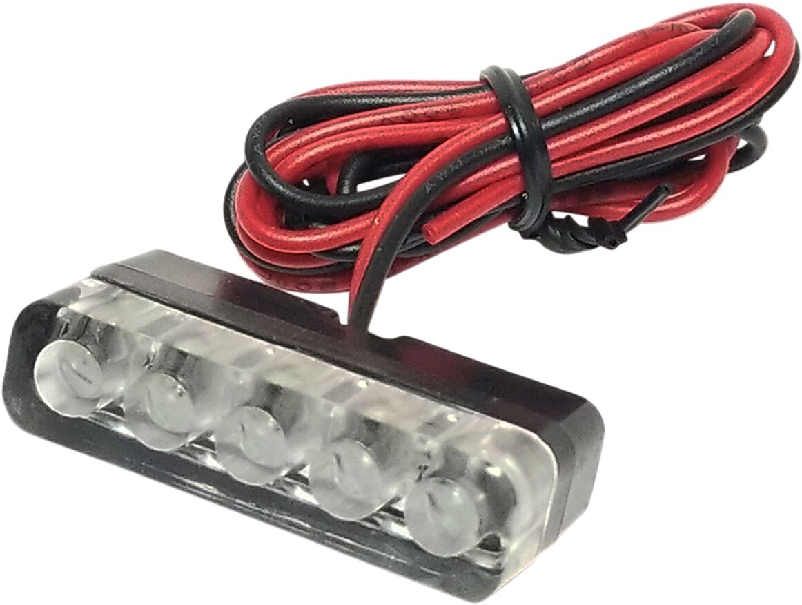 LICENSE PLATE LGHT BAR WH