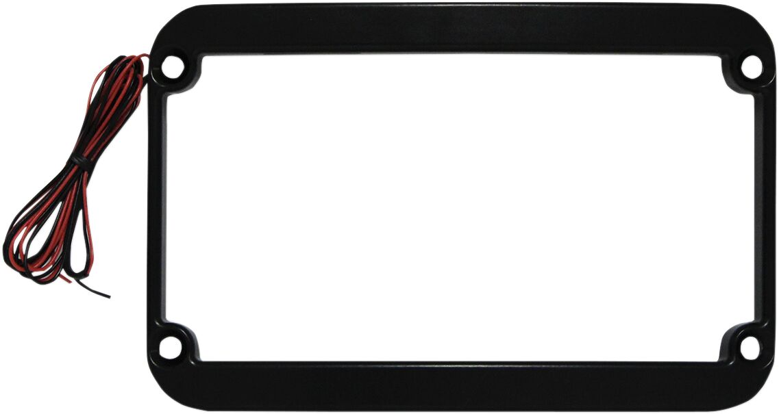 PLATE RING 200 LIGHTED - BLACK
