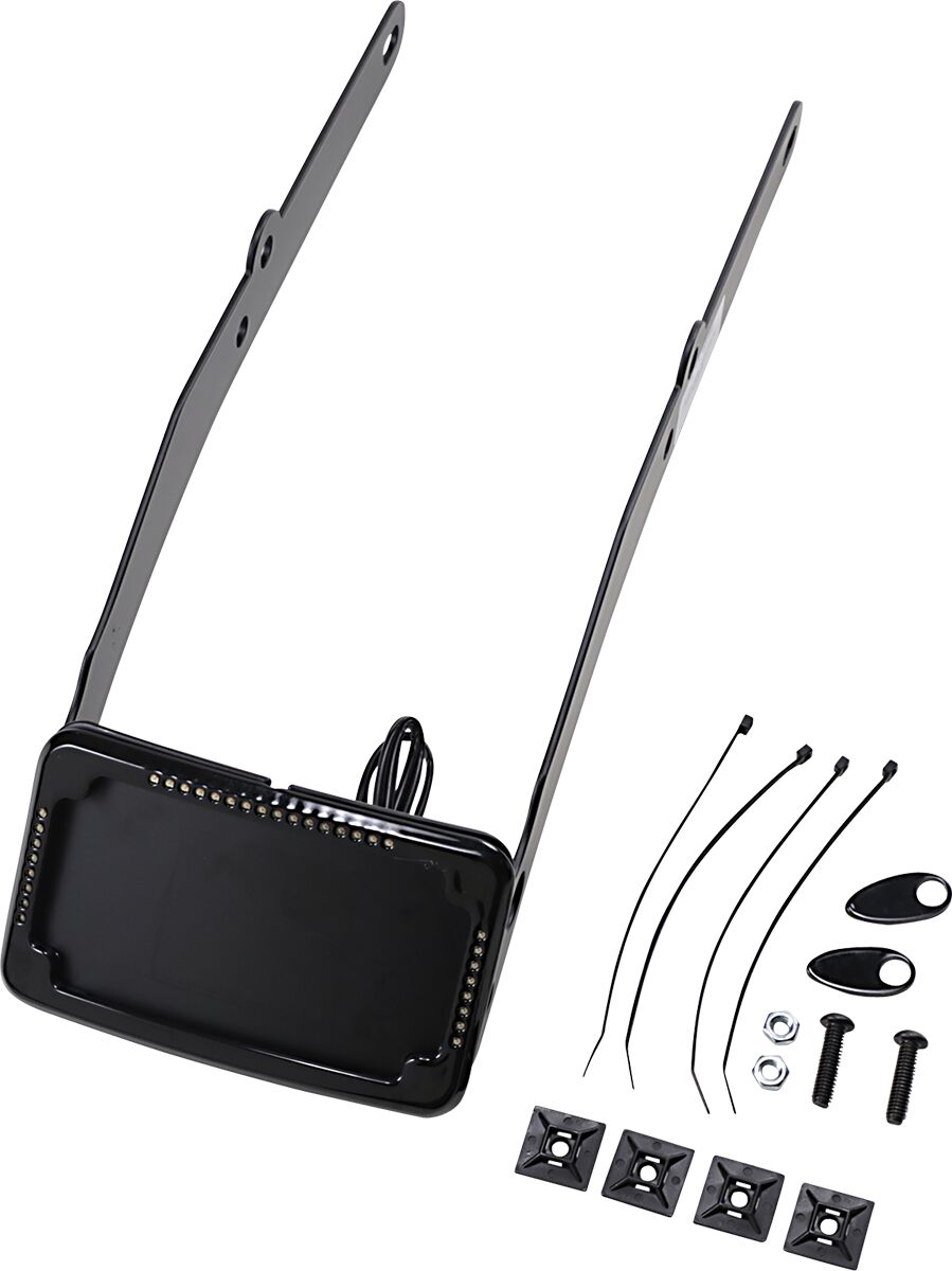 FRAME LP CRV FLS BLK
