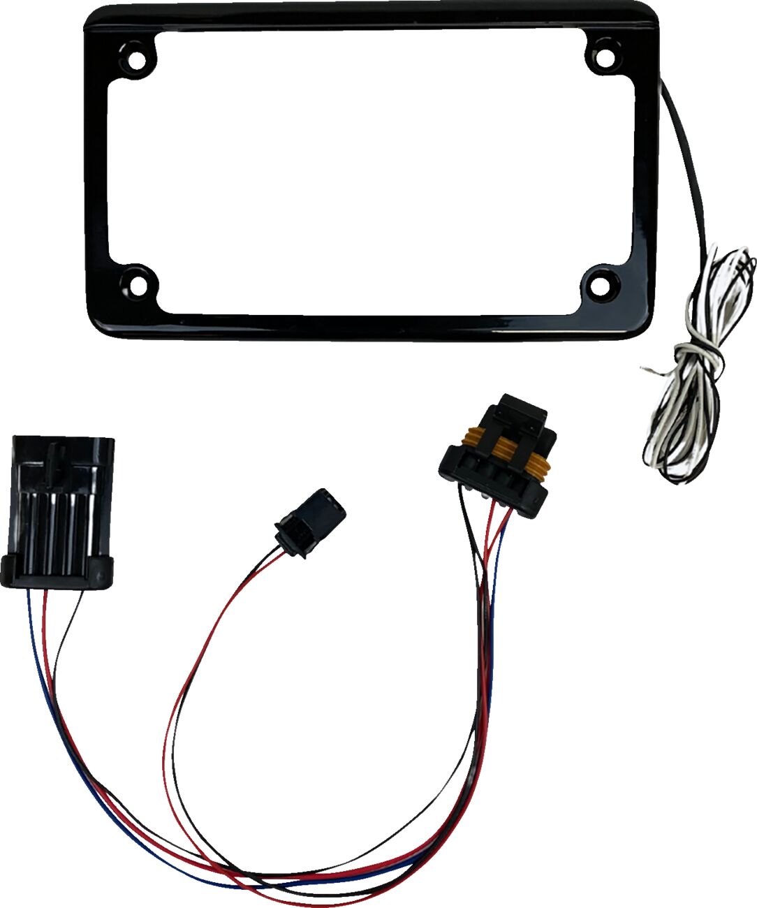 FRAME LICENSE PLATE W/ TAG LIG