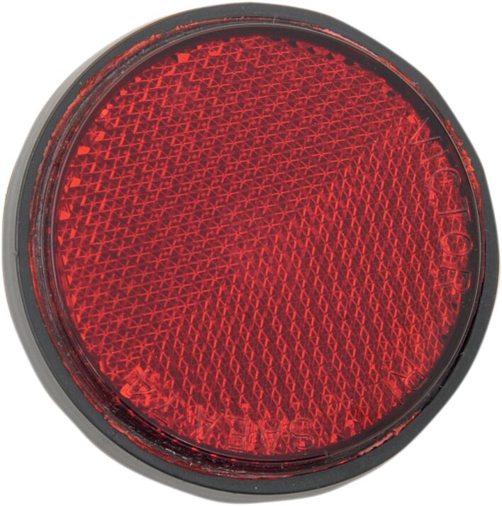 REFLECTOR ROUND 5MM STUD - RED