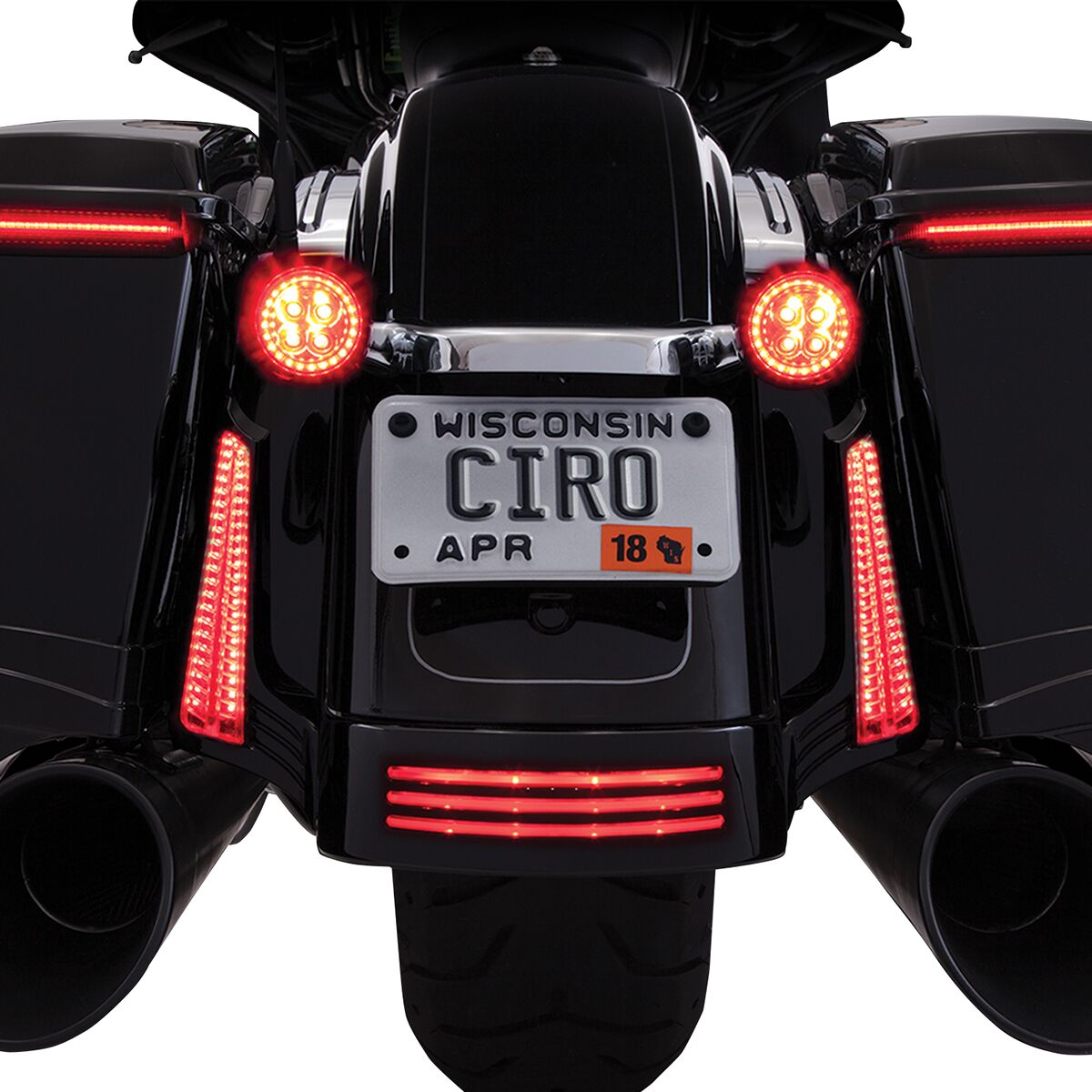 LIGHT FANG REAR CHROME