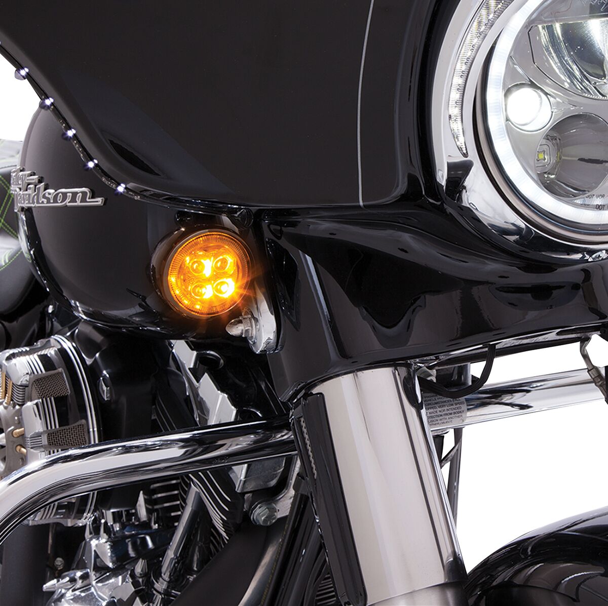 LIGHT FANG FRONT BLACK