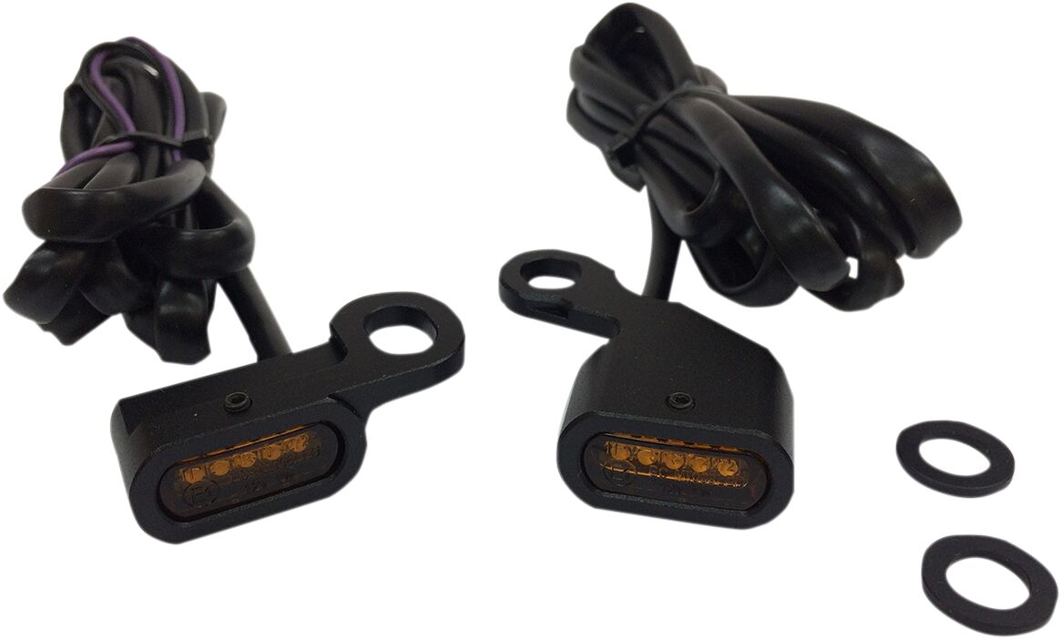 LIGHTS TRNSIG BLK AMBR 96-