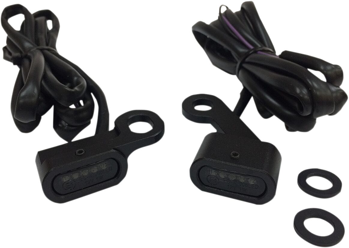 LIGHTS TRNSIG BLK SMK XL