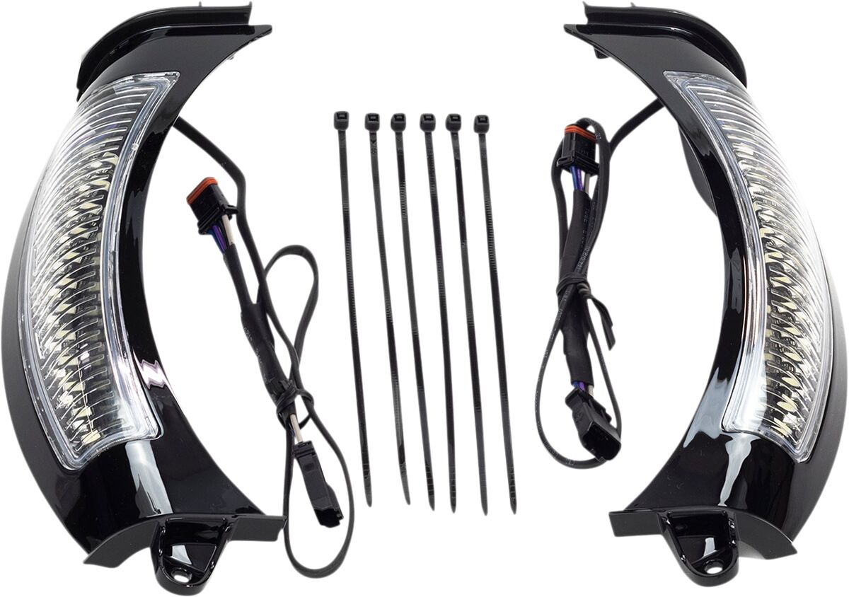 LIGHT BEZEL FANG FLTR BLK