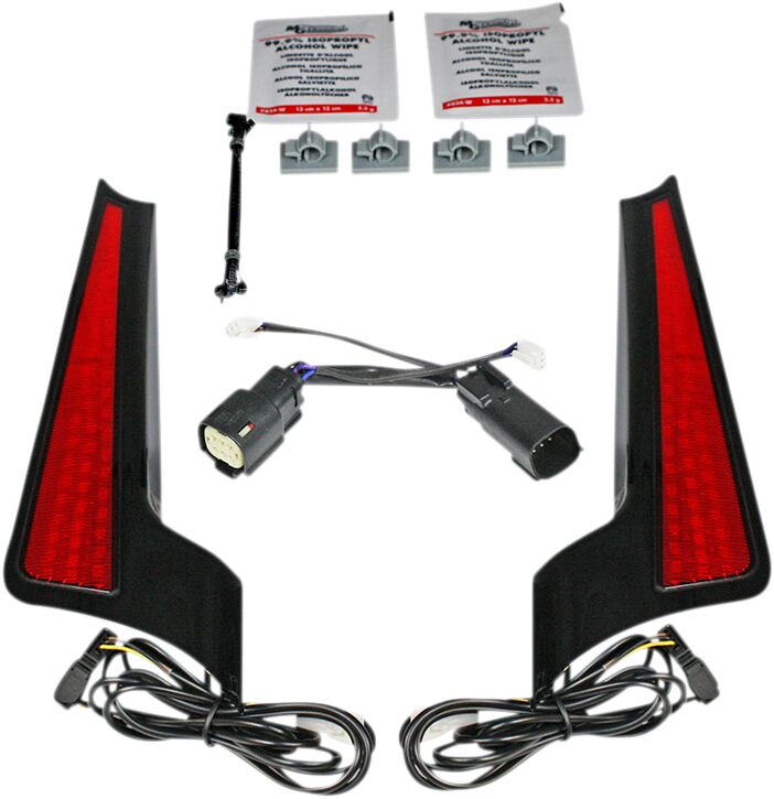 LIGHT FASCIA 10-13BLK/RED