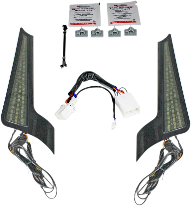LIGHT FASCIA 06-09BLK/SMK