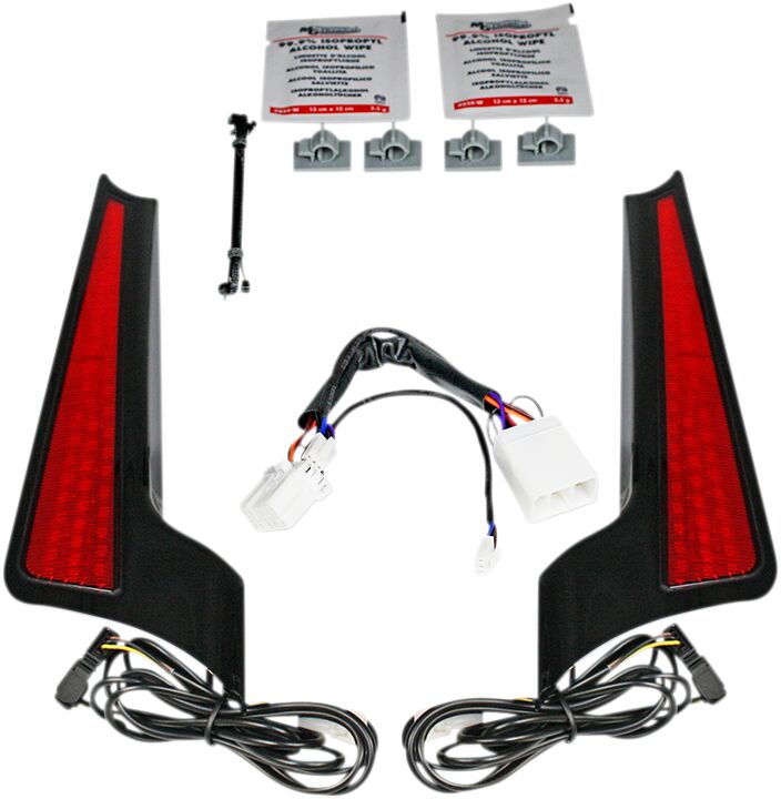 LIGHT FASCIA 06-09BLK/RED