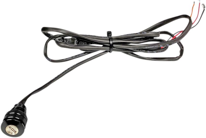 BLACK BOLTS WITH AMBER LED´S -