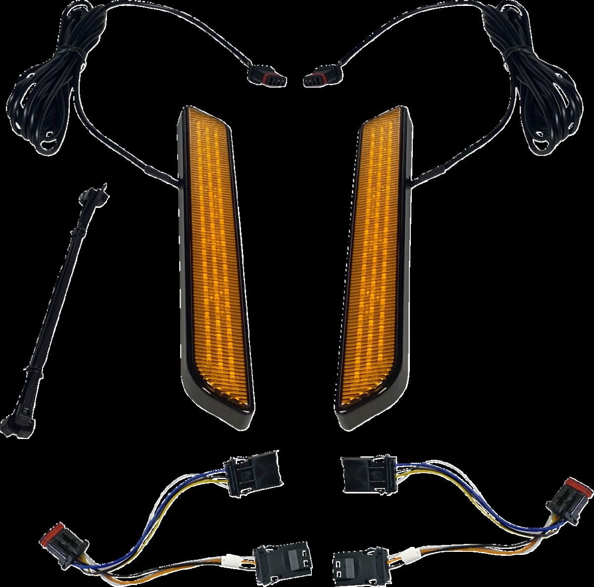 LIGHT LED FORK AMB BLK