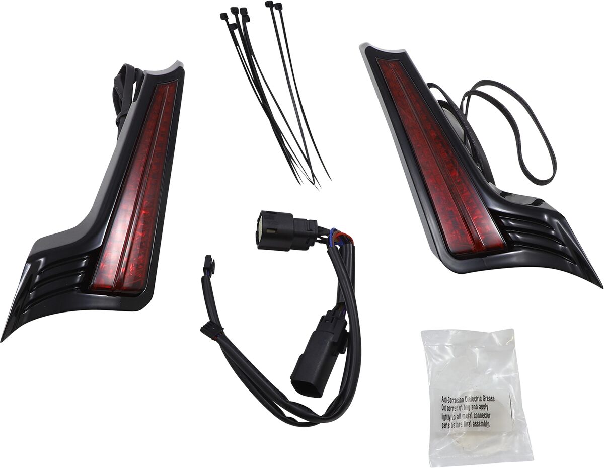 LIGHTS FILL FLHX BLK/RED