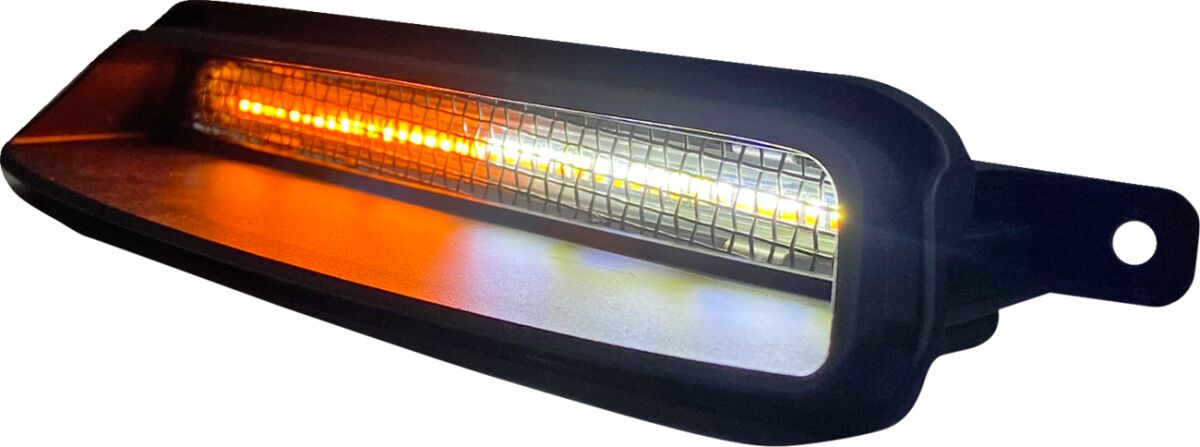 LIGHT FRNG VENT LED BLK