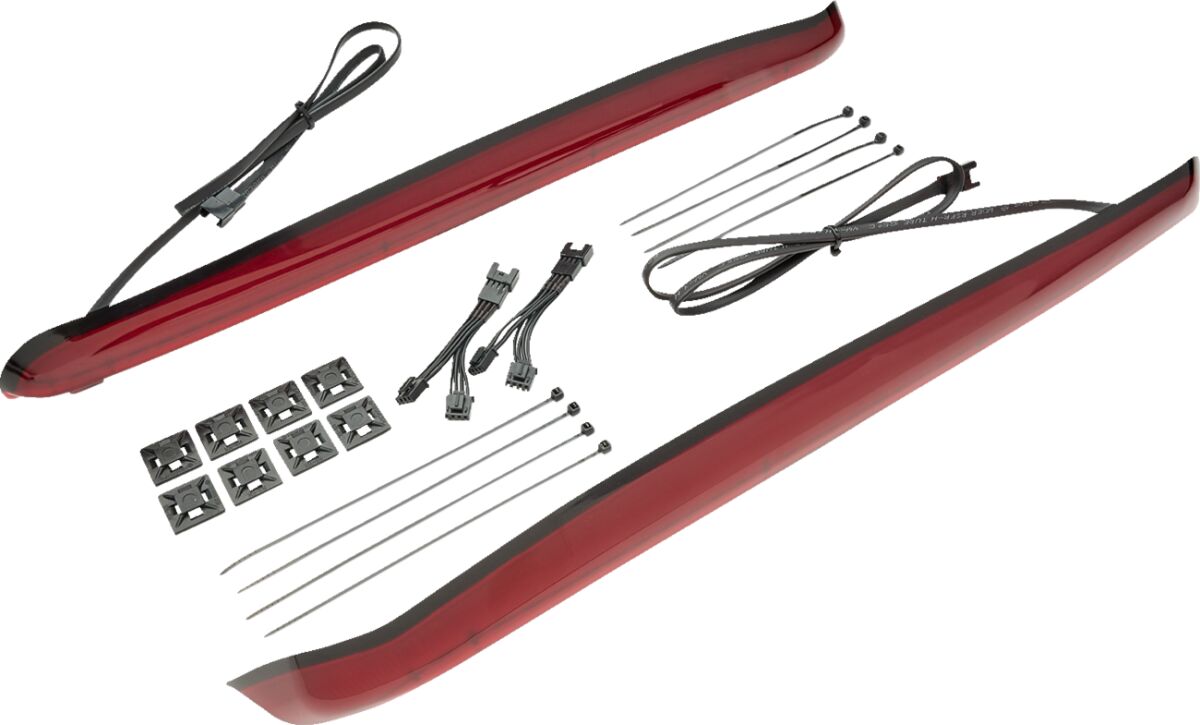 LIGHT SADDLEBAG RED LENS INDIA
