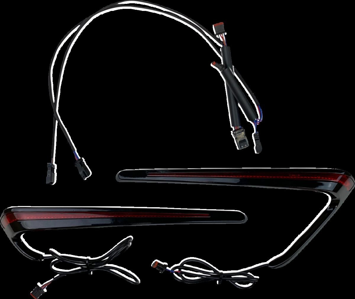 LIGHTS SADDLEBAG LED RED LENS