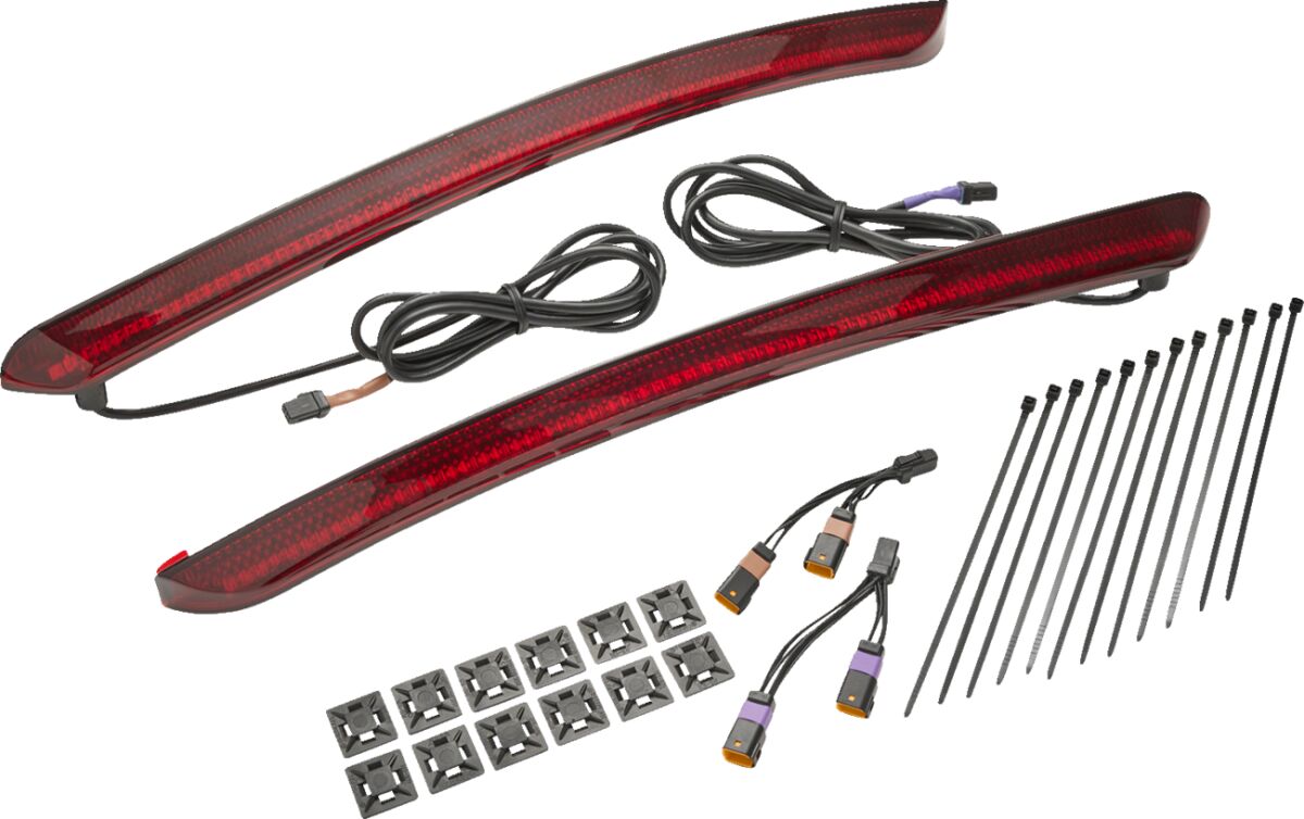 LIGHTS BAG MACHETE RED LENS