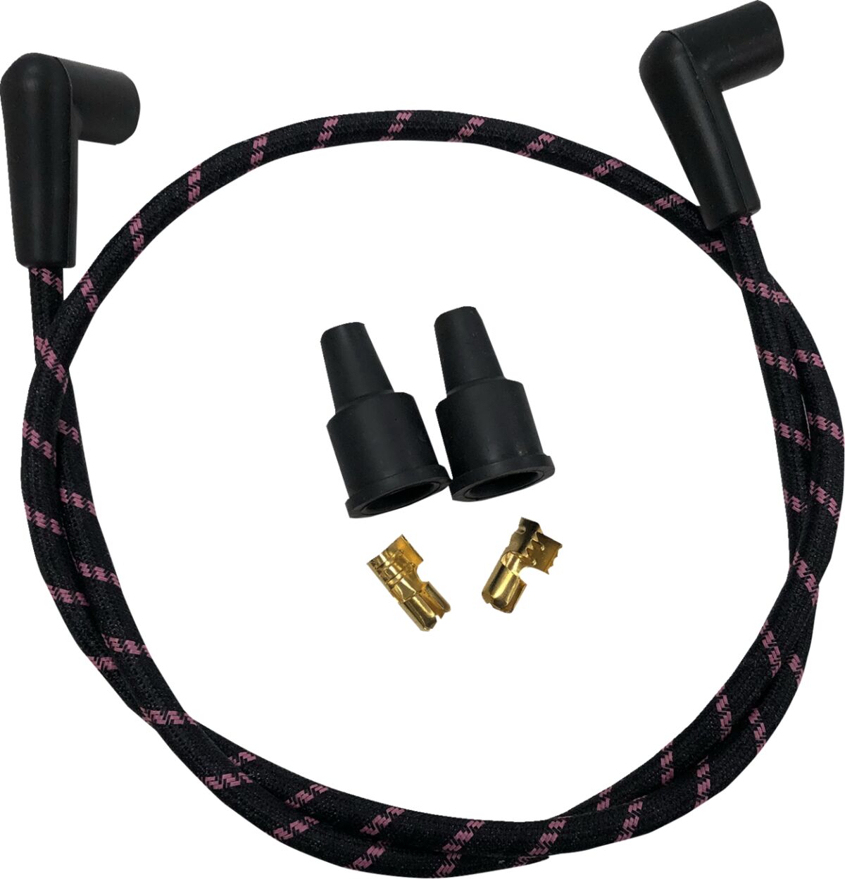 WIRES BLK/PNK BRAID