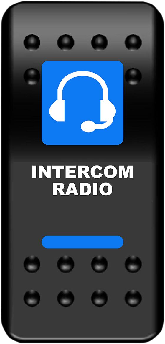 SWITCH ROCKER INTERCOM BU