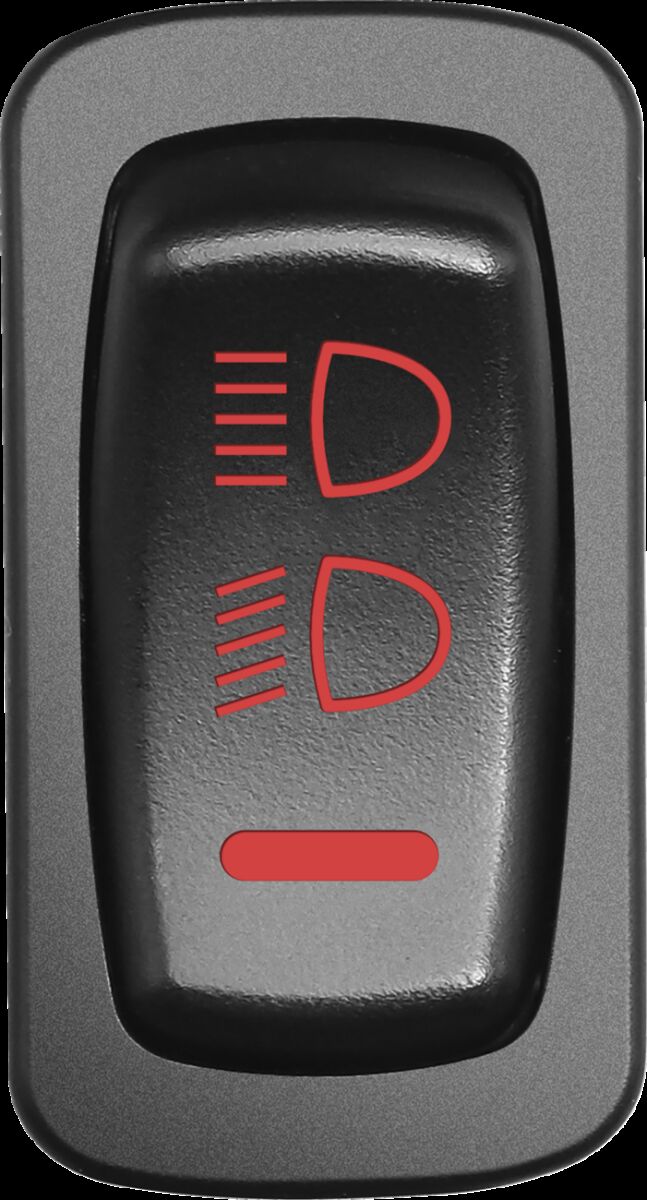 HEADLIGHT SWITCH RED MSE