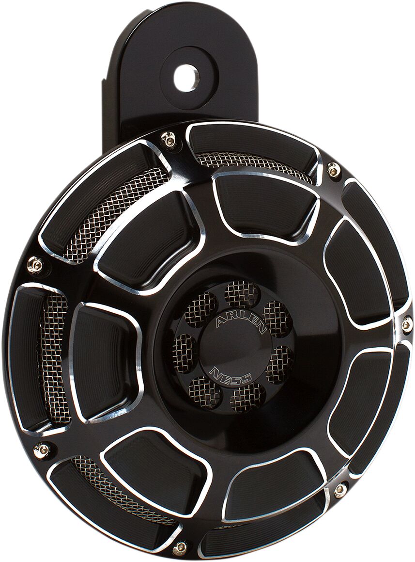 HORN BEVELED BLK CUSTOM