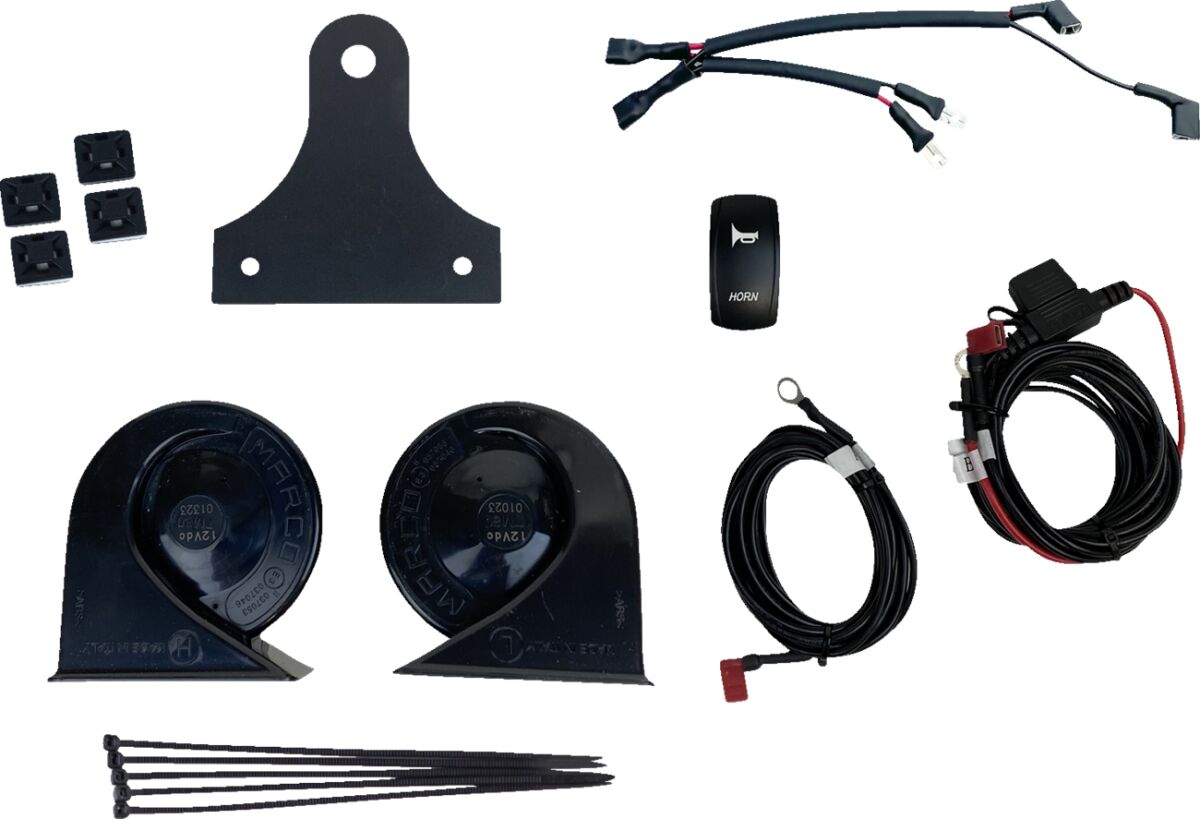 HORN KIT DUAL W/SWTCH 109DB EL