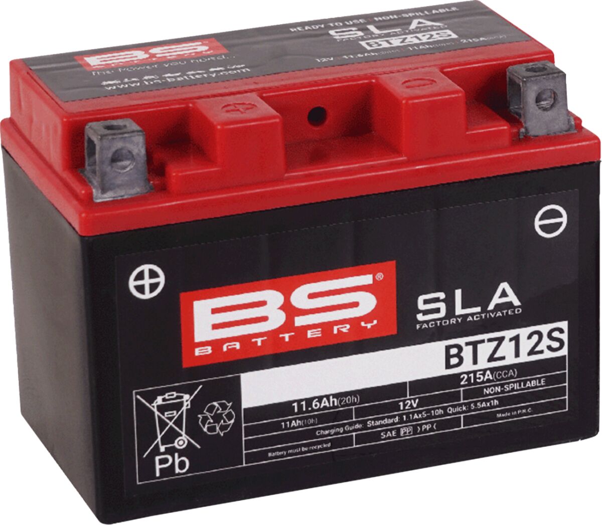 BATTERY BS BTZ12S SLA