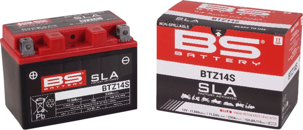BATTERY BS BTZ14S SLA