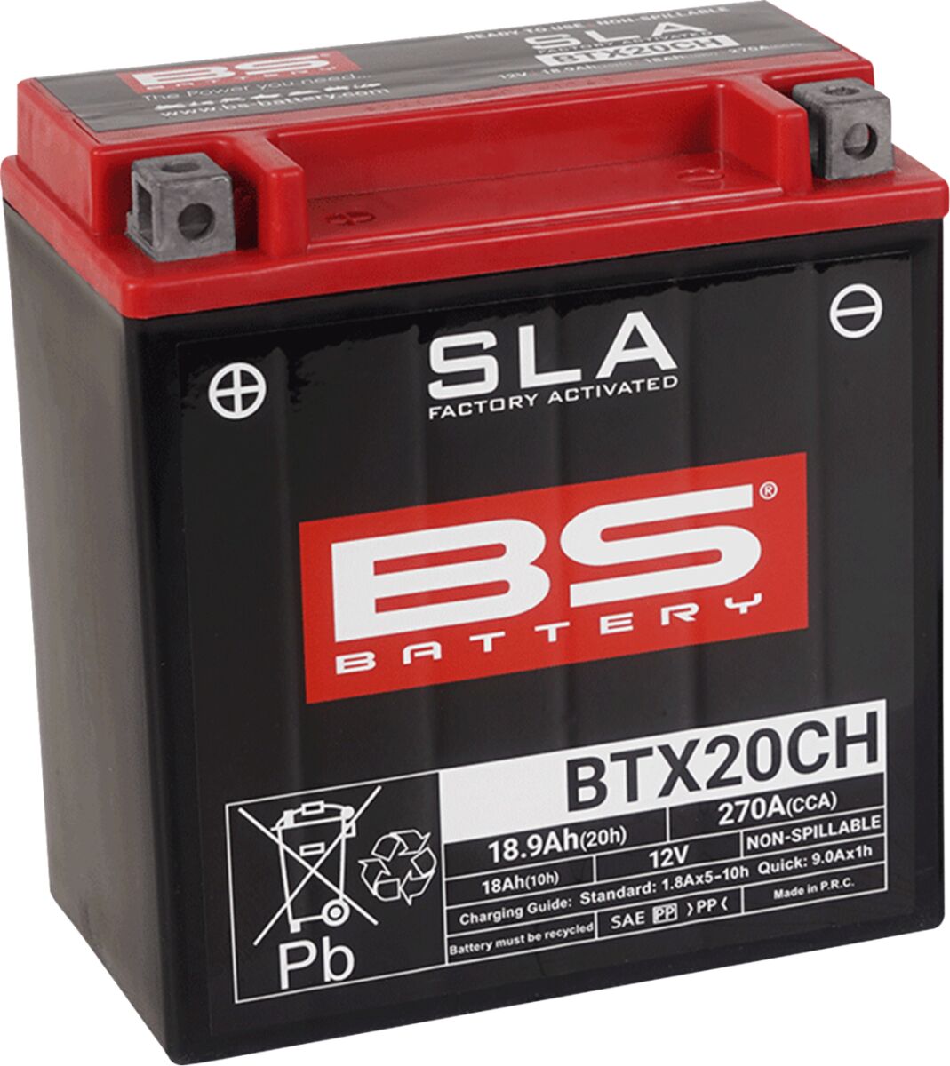 BATTERY BS BTX20CH SLA