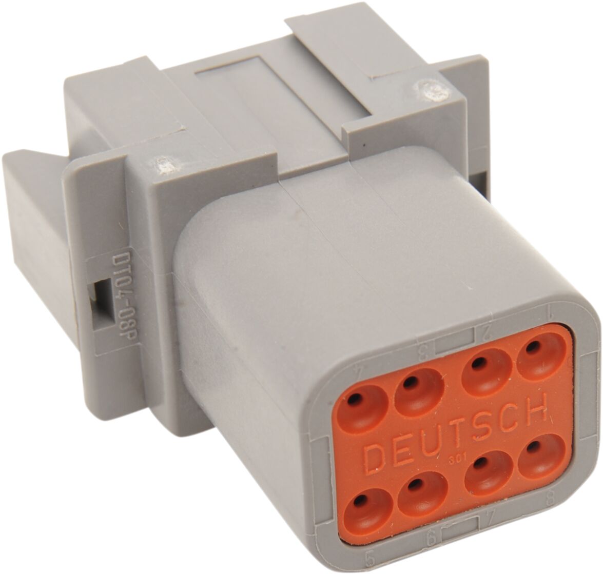 RECEPTACLE DEUTSCH GREY 8