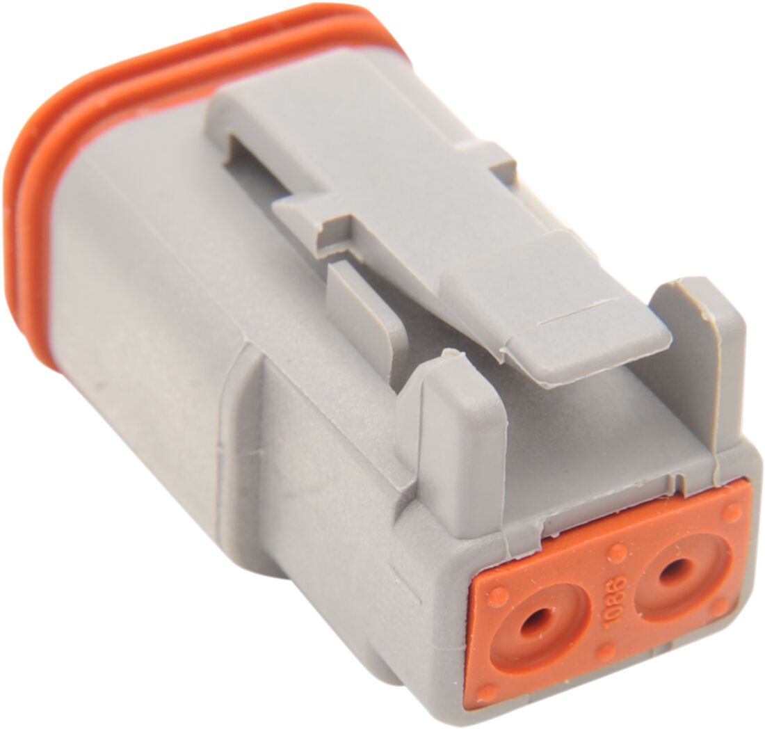 PLUG DEUTSCH GREY 2 PIN