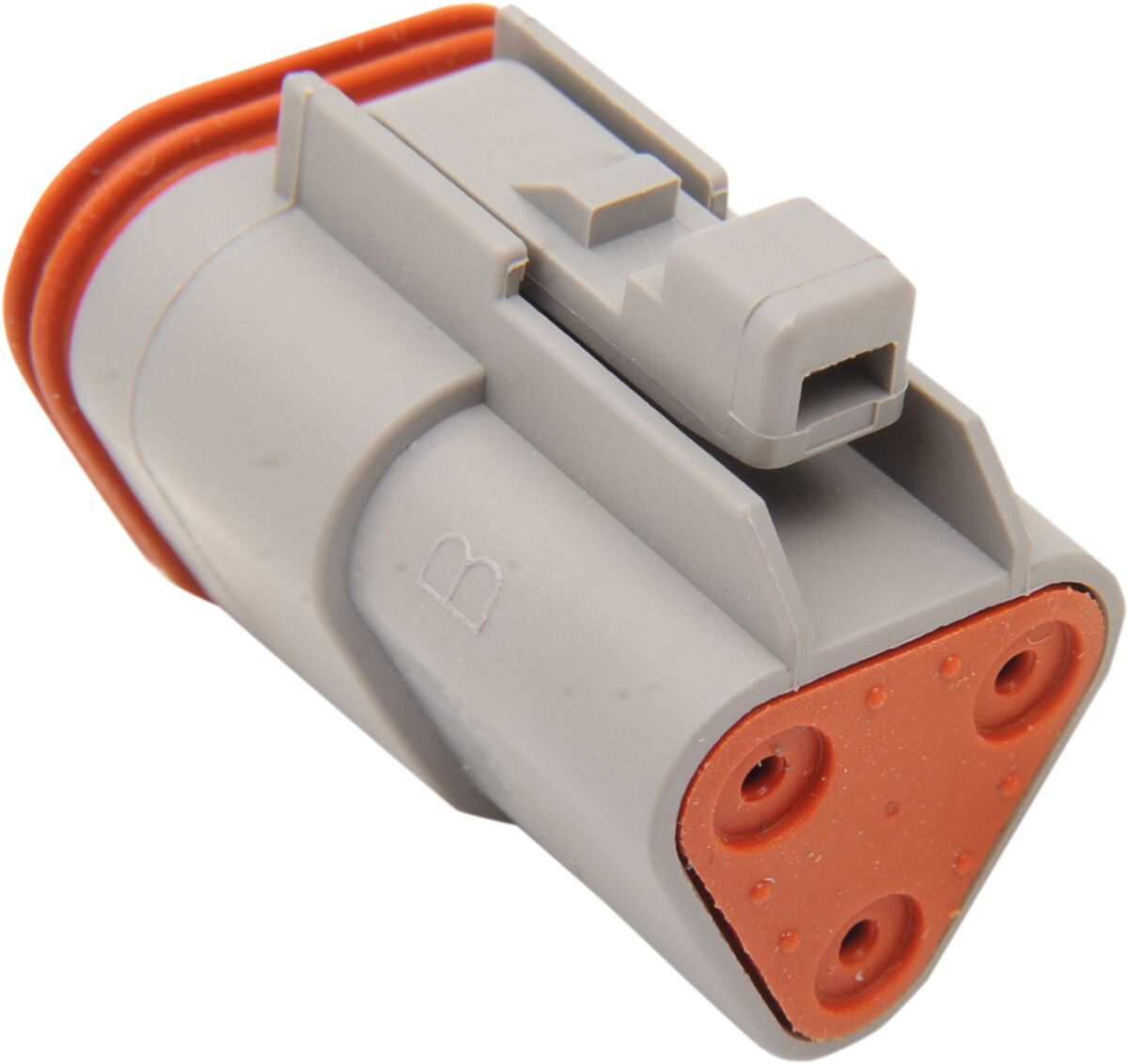 PLUG DEUTSCH GREY 3 PIN