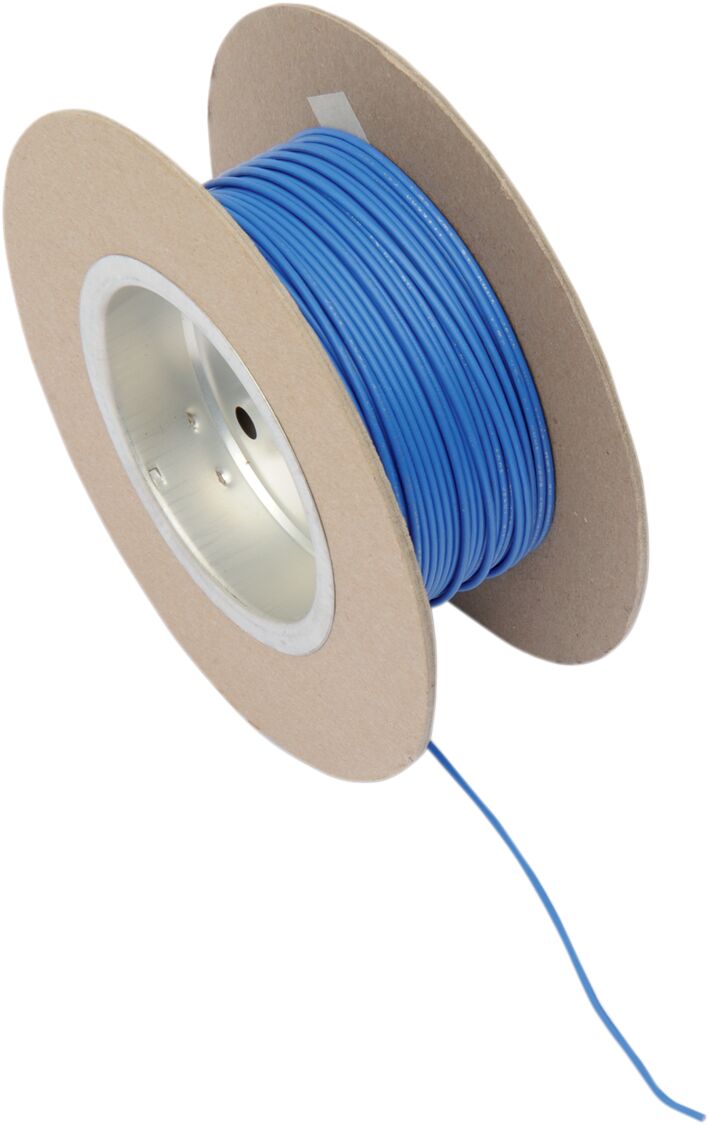 WIRE 18G 100' BLUE