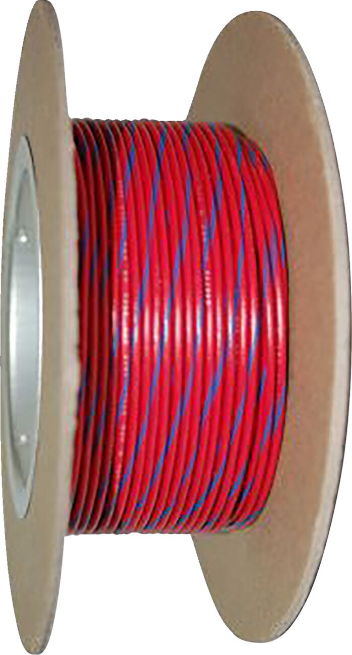 WIRE 18G 100' RED/BLUE