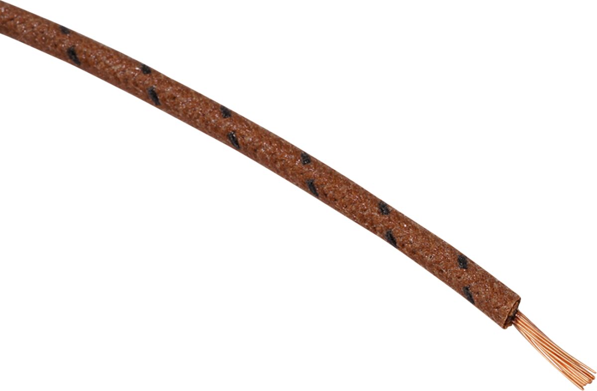 WIRE 16-GAUGE CLOTH BRAIDED 25